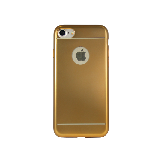 Apple iPhone 7/8/SE (2020)/SE (2022) - Gumiran ovitek (TPUE) - cel zlat