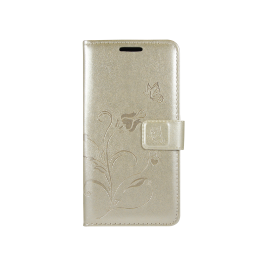 LG K10 - Preklopna torbica (WLGO) - zlata