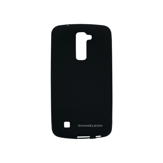 LG K10 - Gumiran ovitek (TPUM) - črn mat