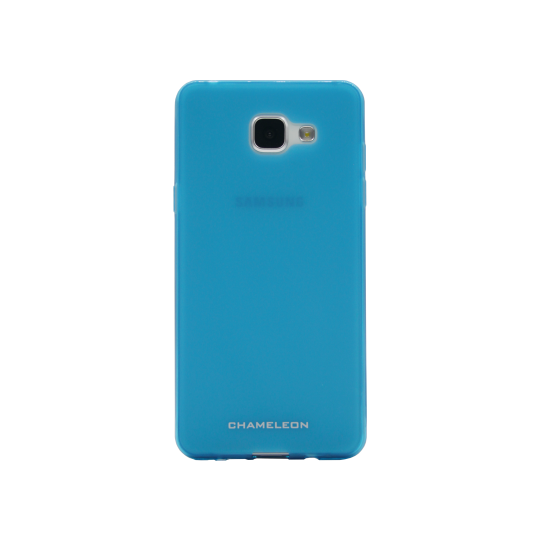 Samsung Galaxy A3 (2016) - Gumiran ovitek (TPUM) - modro-prosojen mat