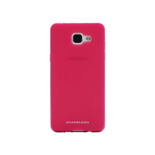 Samsung Galaxy A3 (2016) - Gumiran ovitek (TPUM) - roza-prosojen mat