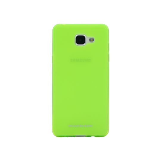 Samsung Galaxy A3 (2016) - Gumiran ovitek (TPUM) - zeleno-prosojen mat