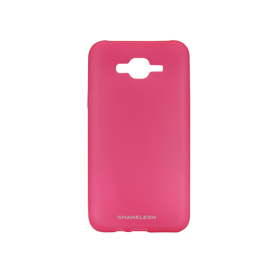 Samsung Galaxy J7 (2016) - Gumiran ovitek (TPUM) - roza-prosojen mat