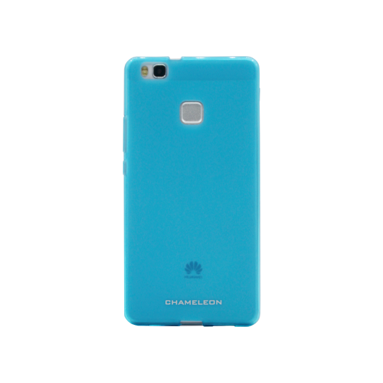 Huawei P9 Lite - Gumiran ovitek (TPUM) - modro-prosojen mat