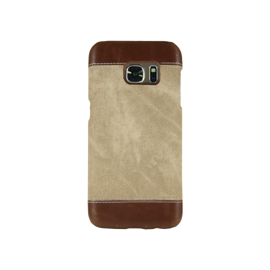 Samsung Galaxy S7 - Okrasni pokrovček (TPL) - rjav