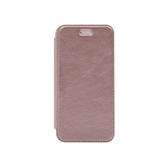 Apple iPhone 6 Plus/6S Plus - Preklopna torbica (WLE) - roza-zlata