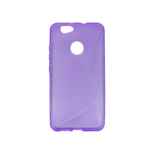 Huawei nova - Gumiran ovitek (TPU) - vijolično-prosojen SLine