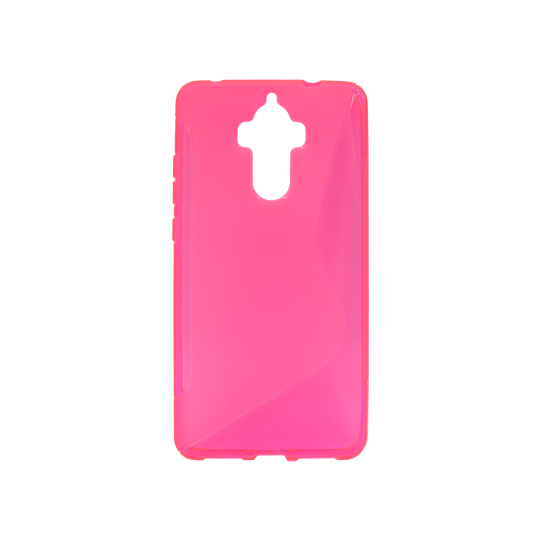 Huawei Mate 9 - Gumiran ovitek (TPU) - roza-prosojen SLine