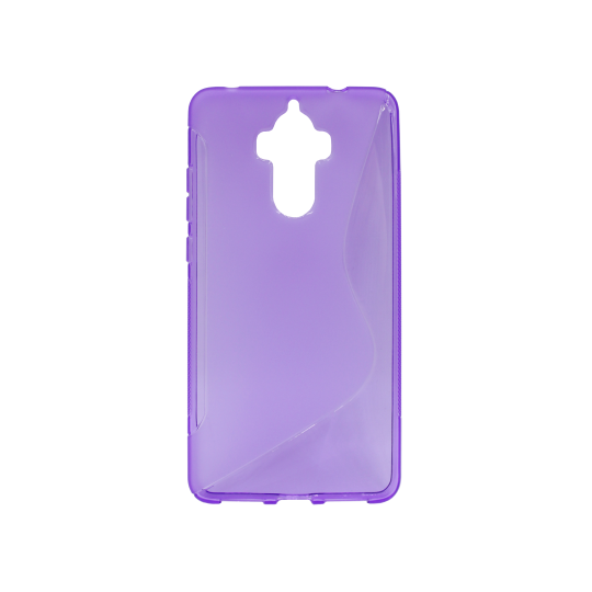 Huawei Mate 9 - Gumiran ovitek (TPU) - vijolično-prosojen SLine