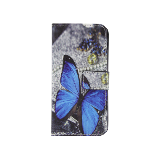 Samsung Galaxy A3 (2017) - Preklopna torbica (WLGP) - Blue butterfly 2