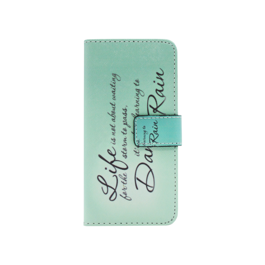 Samsung Galaxy A3 (2017) - Preklopna torbica (WLGP) - Green dream