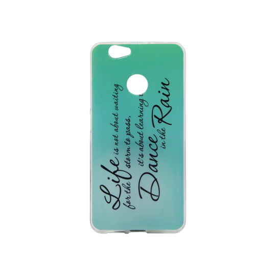 Huawei nova - Gumiran ovitek (TPUP) - Green dream