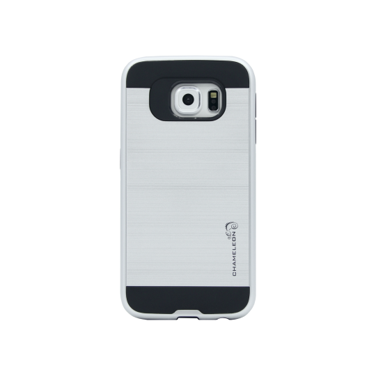 Samsung Galaxy S6 - Gumiran ovitek (ARM-01) - srebrn