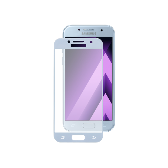 Samsung Galaxy A3 (2017) - Zaščitno steklo Excellence (0,33) - 3D, modro