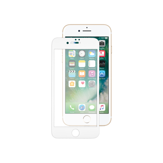 Apple iPhone 7/8 - Zaščitno steklo Excellence (0,33) - Carbon, belo