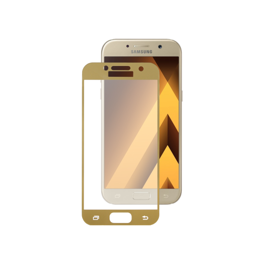 Samsung Galaxy A3 (2017)  - Zaščitno steklo Excellence (0,33) - zlato