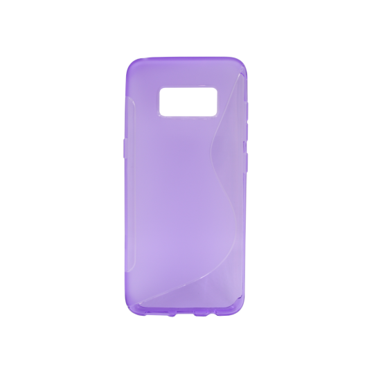 Samsung Galaxy S8 - Gumiran ovitek (TPU) - vijolično-prosojen SLine