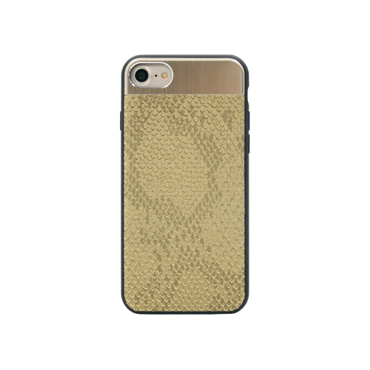 Apple iPhone 7/8/SE (2020)/SE (2022) - Gumiran ovitek (71B) - zlat