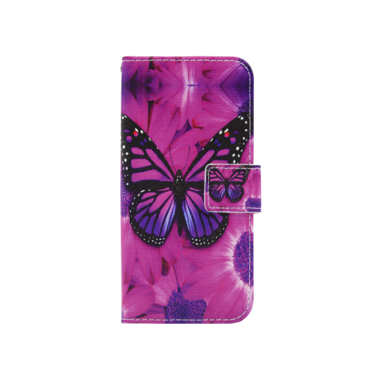 Samsung Galaxy S8+ - Preklopna torbica (WLGP) - Purple butterfly