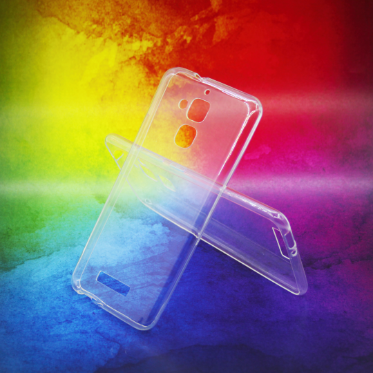 Asus Zenfone 3 Max ZC520TL - Gumiran ovitek (TPUA) - prosojen