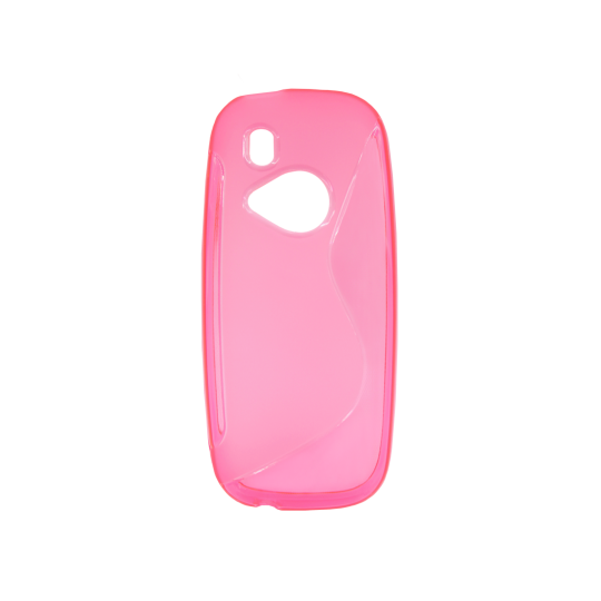 Nokia 3310 (2017) - Gumiran ovitek (TPU) - roza-prosojen SLine