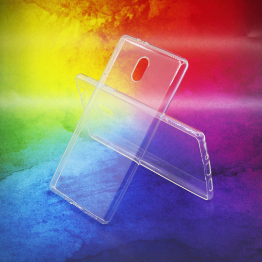 Nokia 3 - Gumiran ovitek (TPUA) - prosojen