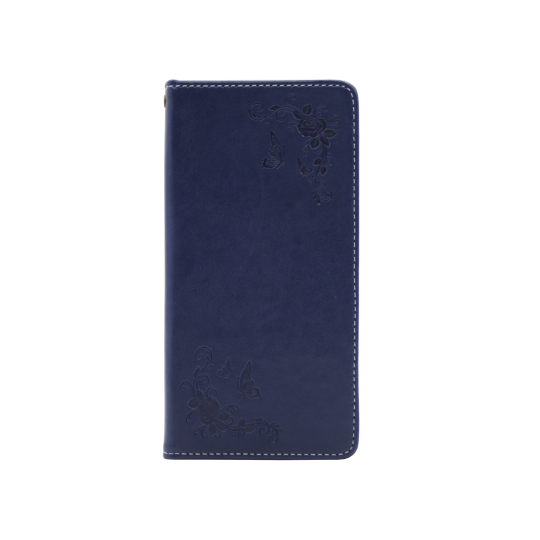 Samsung Galaxy S8+ - Preklopna torbica (WLGO-Butterfly) - modra