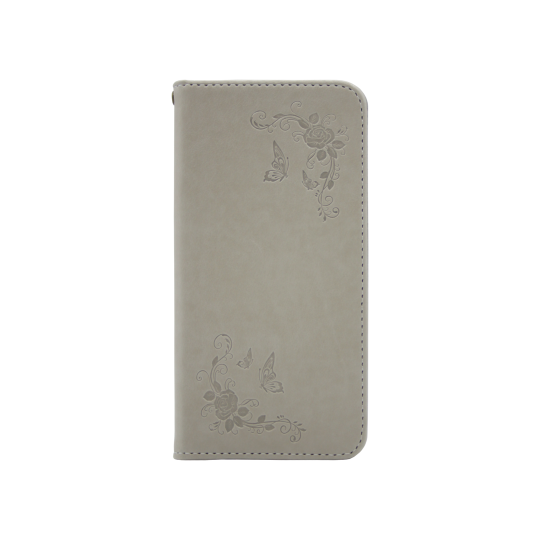 Huawei P10 - Preklopna torbica (WLGO-Butterfly) - siva