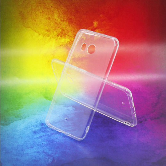 HTC U11 - Gumiran ovitek (TPUA) - prosojen