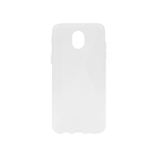 Samsung Galaxy J5 (2017) - Gumiran ovitek (TPU) - belo-prosojen CS-Type