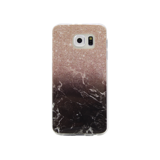 Samsung Galaxy S6 Edge - Gumiran ovitek (TPUP) - Marble 1
