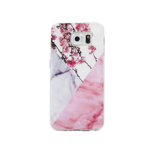 Samsung Galaxy S6 Edge - Gumiran ovitek (TPUP) - Marble 4