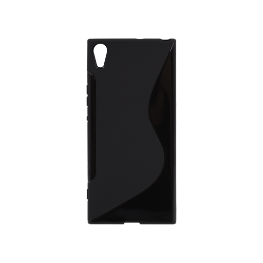 Sony Xperia XA1 Ultra - Gumiran ovitek (TPU) - črn SLine