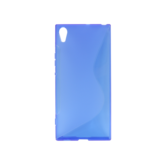 Sony Xperia XA1 Ultra - Gumiran ovitek (TPU) - modro-prosojen SLine