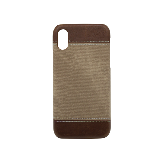 Apple iPhone X / XS - Okrasni pokrovček (TPL) - rjav