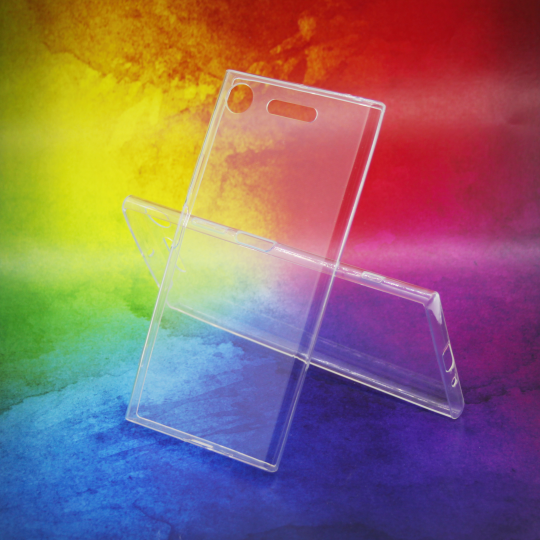 Sony Xpera XZ1 - Gumiran ovitek (TPUA) - prosojen