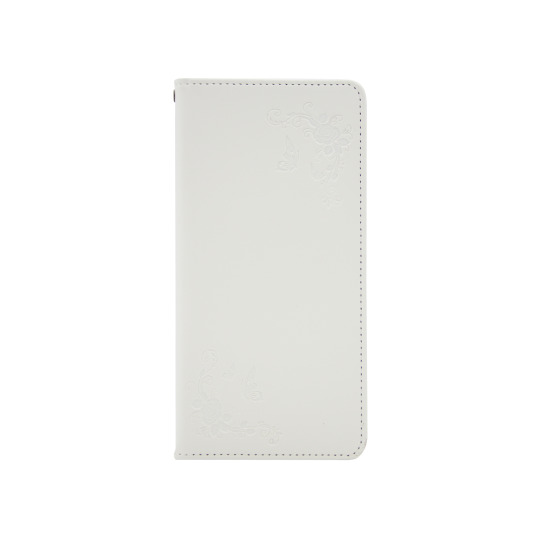 Samsung Galaxy Note 8 - Preklopna torbica (WLGO-Butterfly) - bela