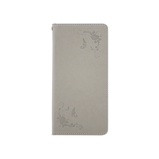 Samsung Galaxy Note 8 - Preklopna torbica (WLGO-Butterfly) - siva