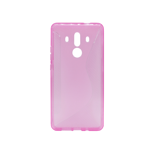 Huawei Mate 10 Pro - Gumiran ovitek (TPU) - roza-prosojen CS-Type