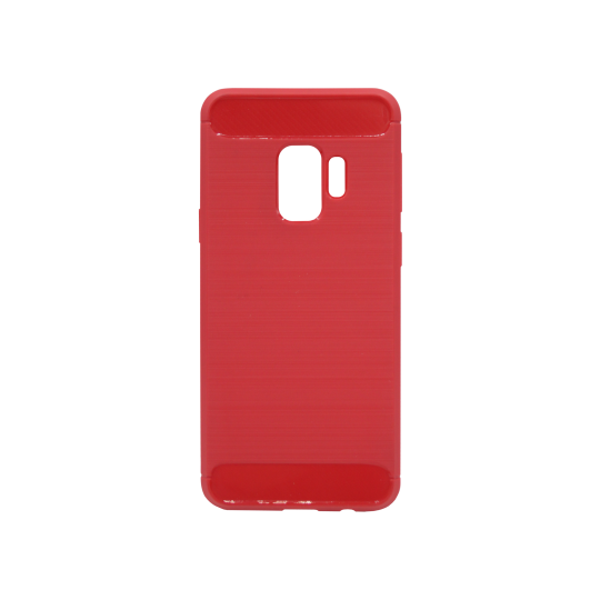 Samsung Galaxy S9 - Gumiran ovitek (TPU) - rdeč A-Type