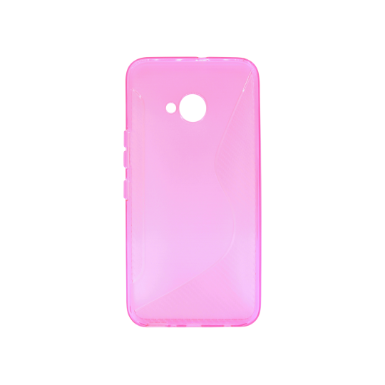 HTC U11 Life - Gumiran ovitek (TPU) - roza-prosojen CS-Type