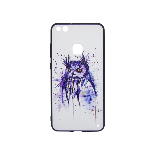 Huawei P10 Lite - Gumiran ovitek (TPUP) - Owl