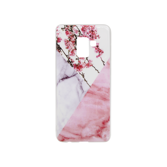 Samsung Galaxy A8 (2018) - Gumiran ovitek (TPUP) - Marble 4