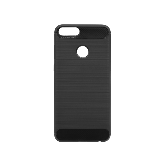 Huawei P Smart - Gumiran ovitek (TPU) - črn A-Type