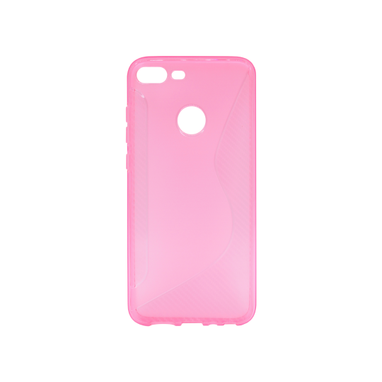 Huawei Honor 9 Lite - Gumiran ovitek (TPU) - roza-prosojen CS-Type