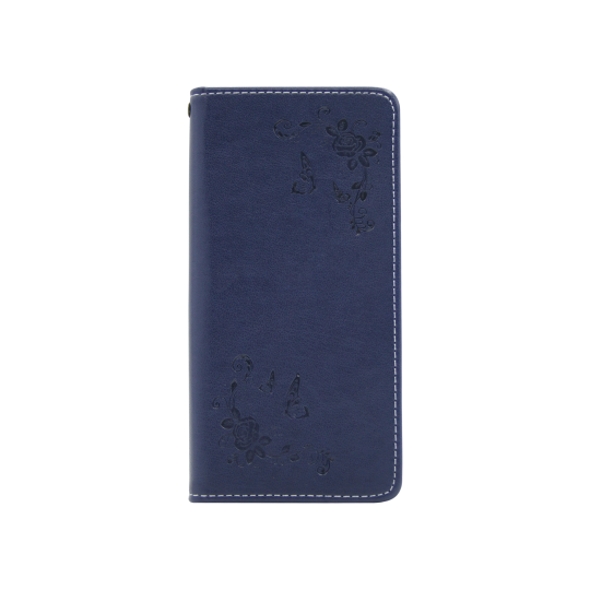 Huawei P20 - Preklopna torbica (WLGO-Butterfly) - modra