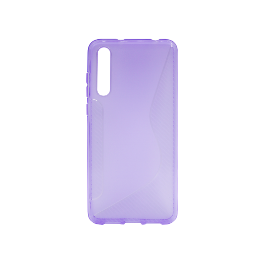 Huawei P20 Pro - Gumiran ovitek (TPU) - vijolično-prosojen CS-Type
