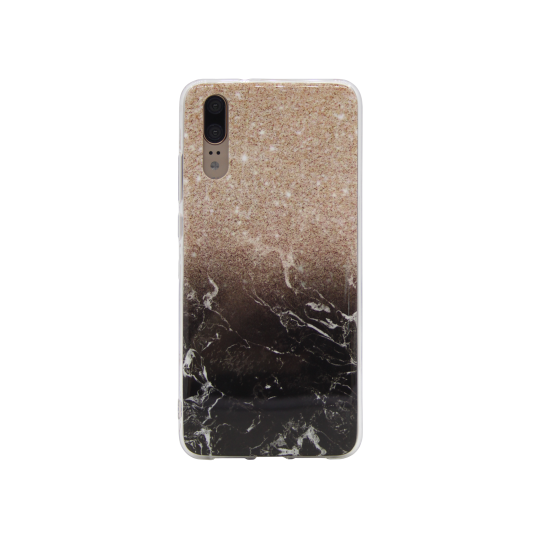 Huawei P20 - Gumiran ovitek (TPUP) - Marble 1