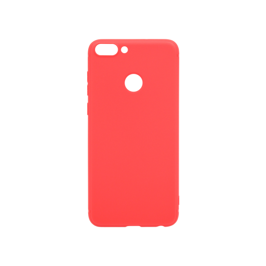Huawei P Smart - Gumiran ovitek (TPU) - rdeč MATT