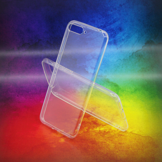 Huawei Y6 (2018) - Gumiran ovitek (TPUA) - prosojen